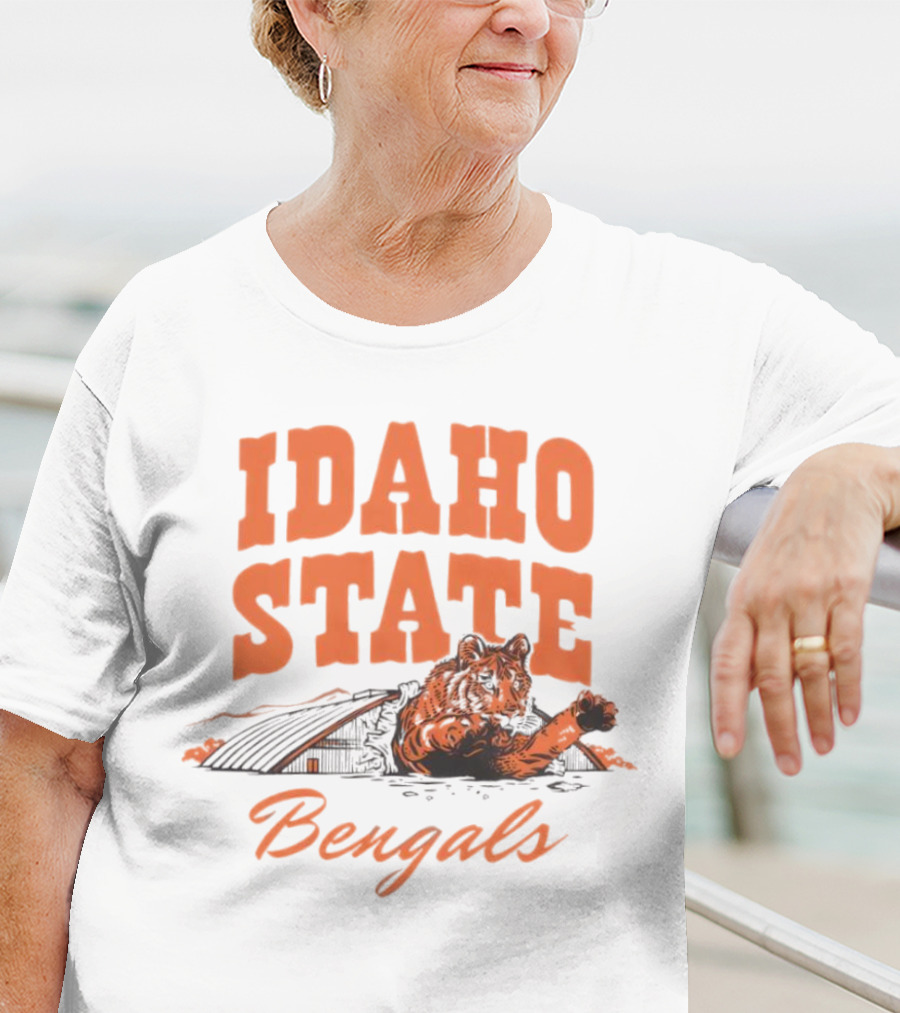 Idaho State Bengals Tiger T-Shirt