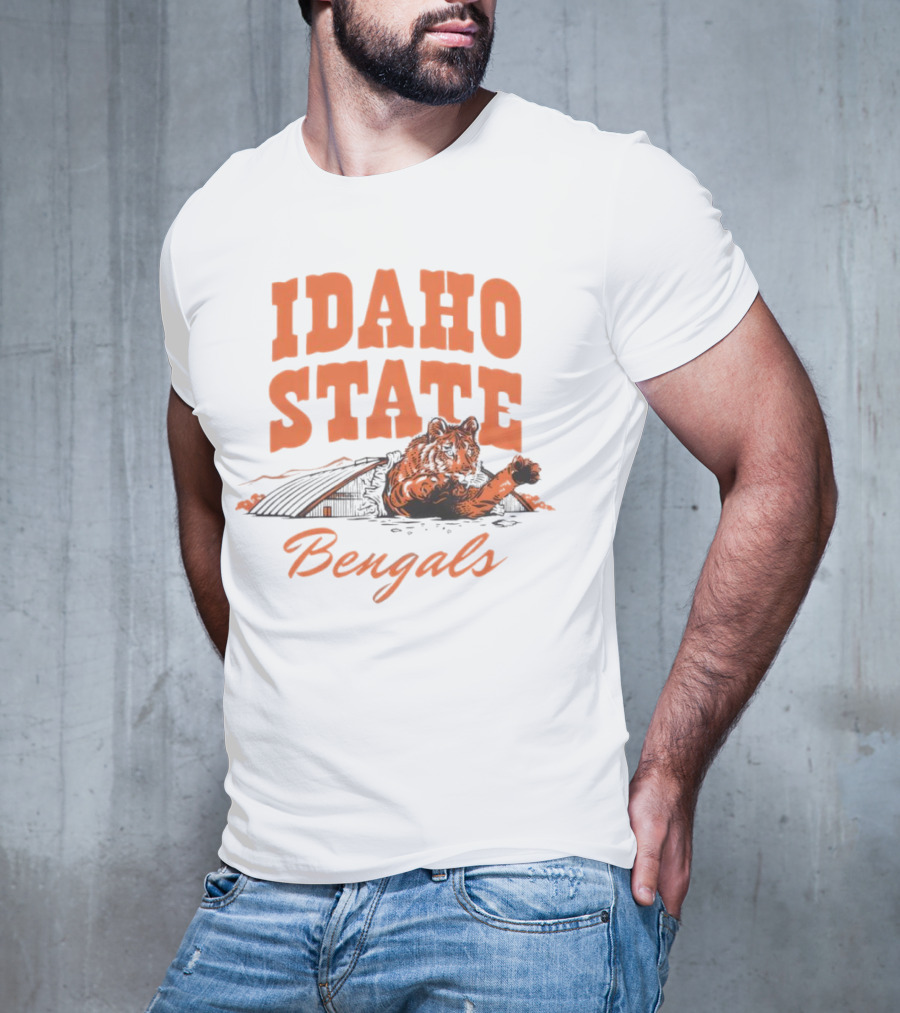 Idaho State Bengals Tiger T-Shirt