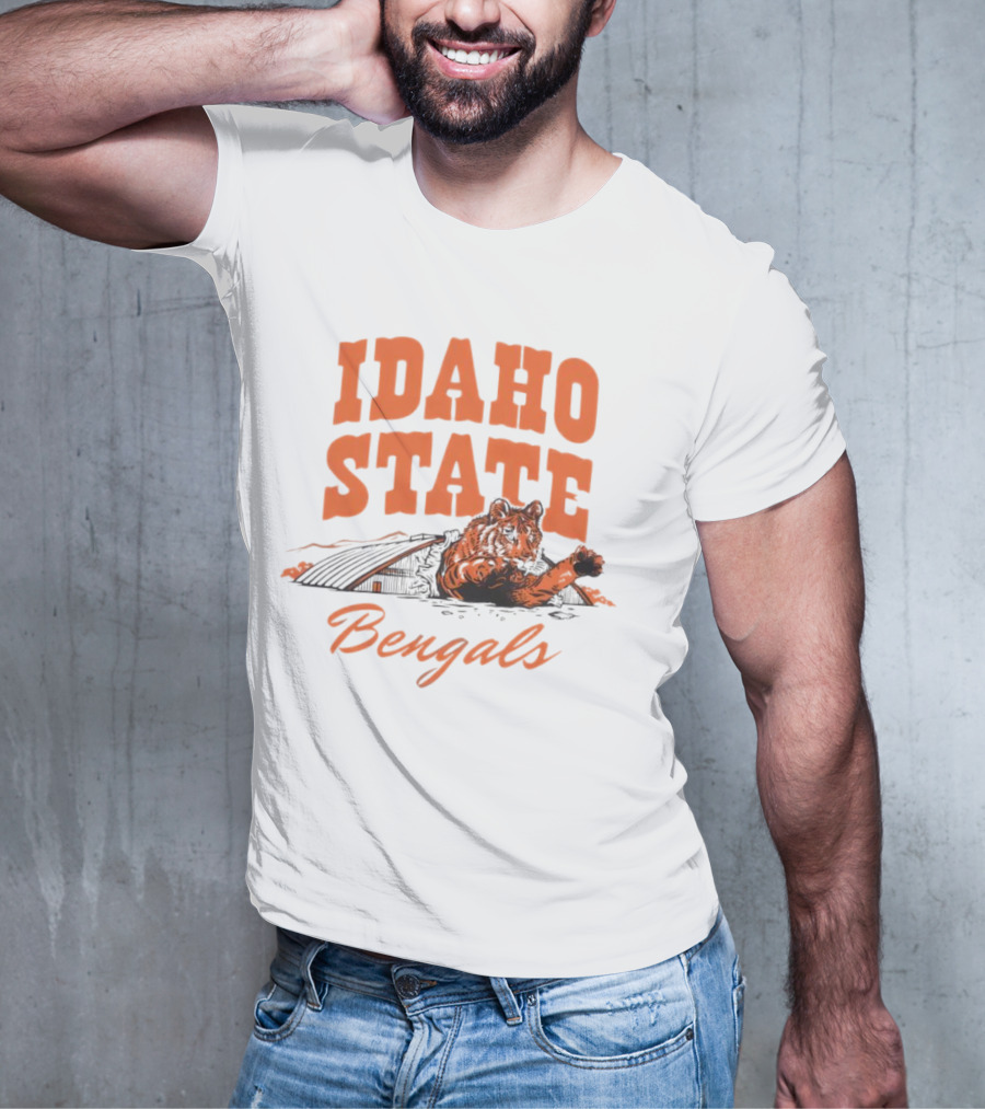 Idaho State Bengals Tiger T-Shirt