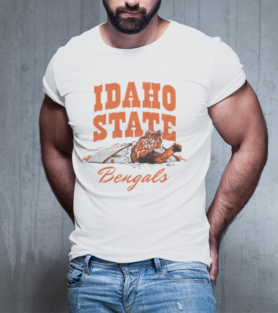 Idaho State Bengals Tiger T-Shirt