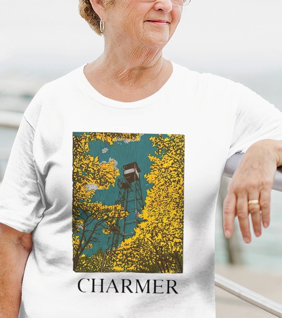 Charmer Fire Watch Tower Golden Foliage T-Shirt