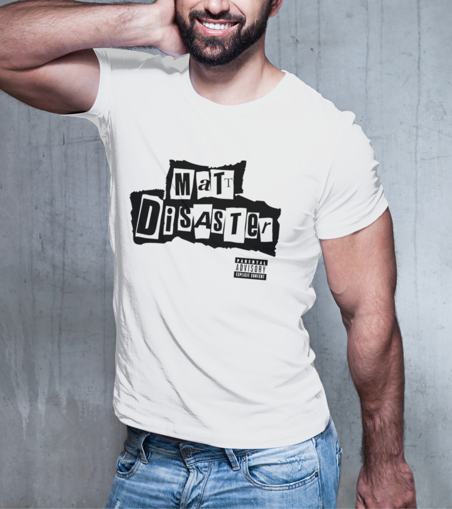 Matt Disaster Explicit Content Mr. Pink T-Shirt