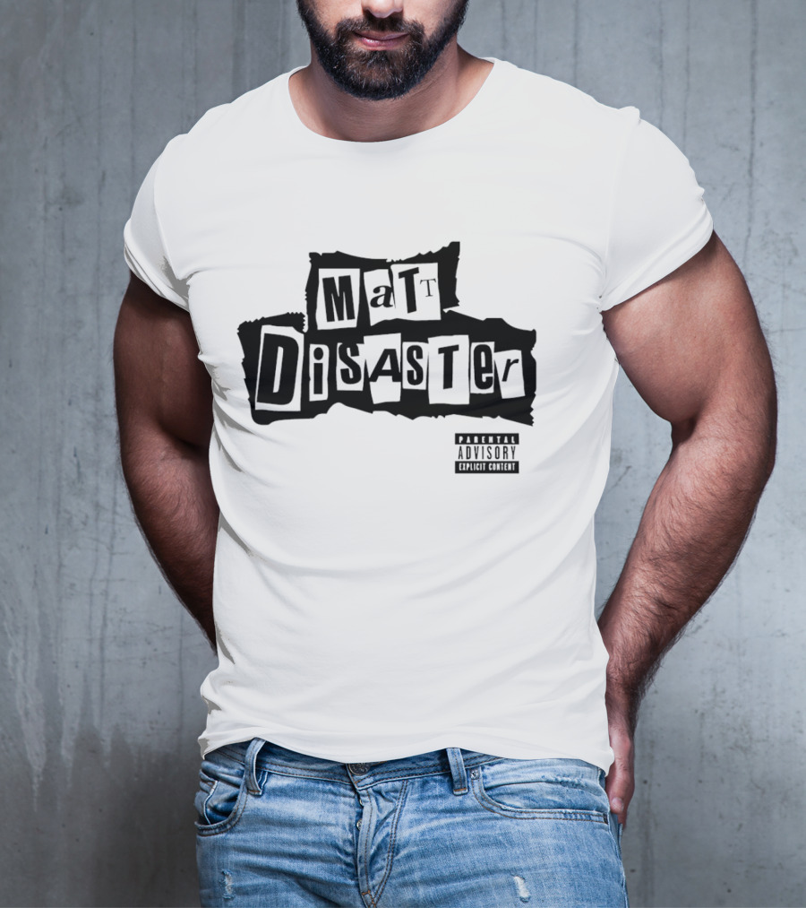 Matt Disaster Explicit Content Mr. Pink T-Shirt
