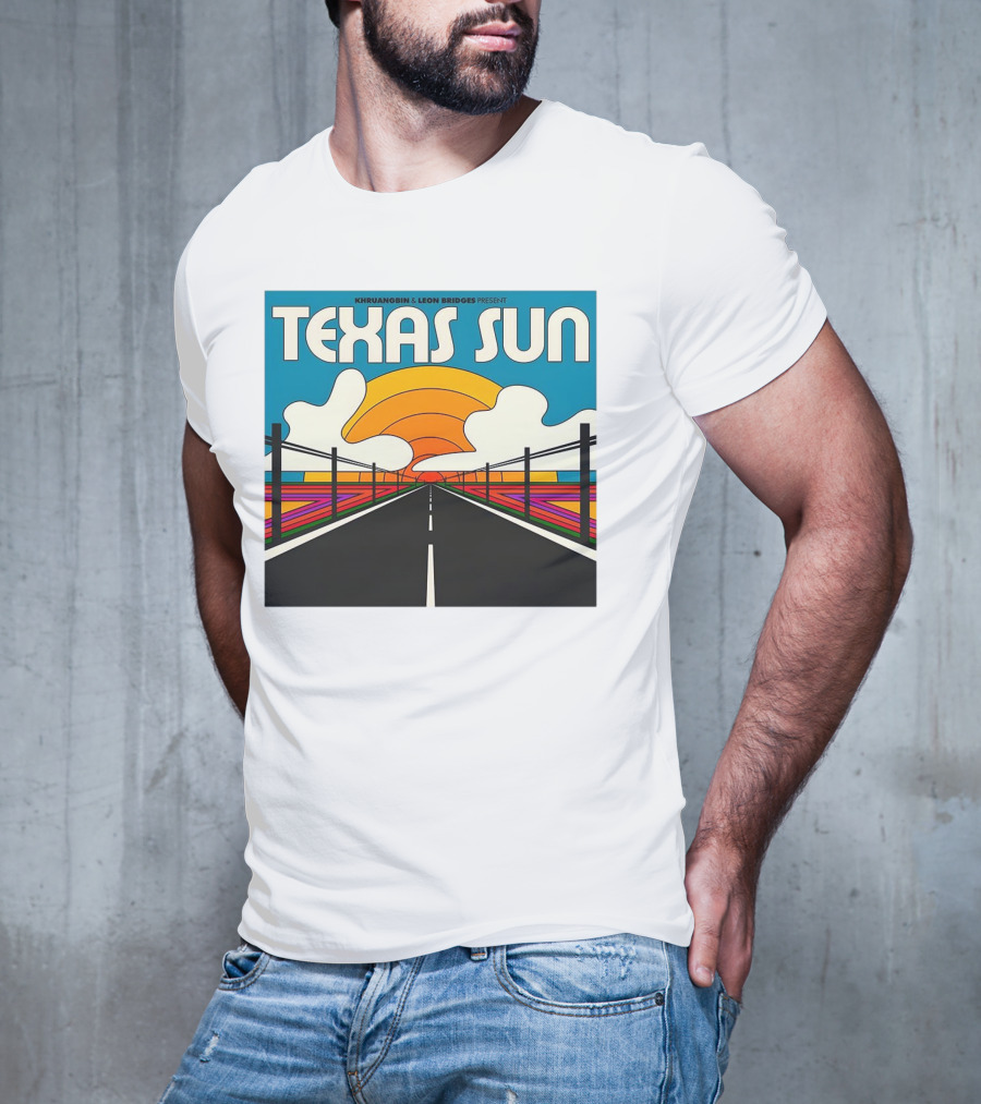 Khruangbin And Leon Bridges Present Texas Sun United State T-Shirt