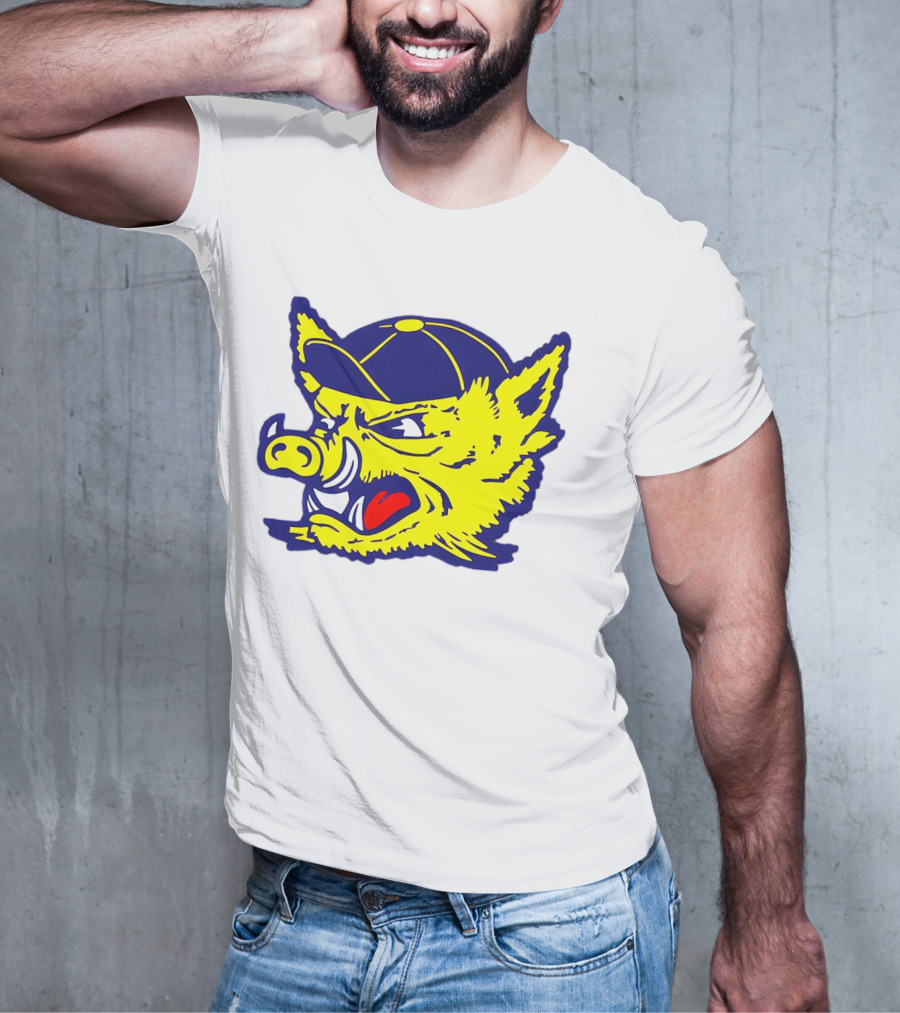 Vamos Javelinas Texas Football Fierce Yellow Mascot T-Shirt