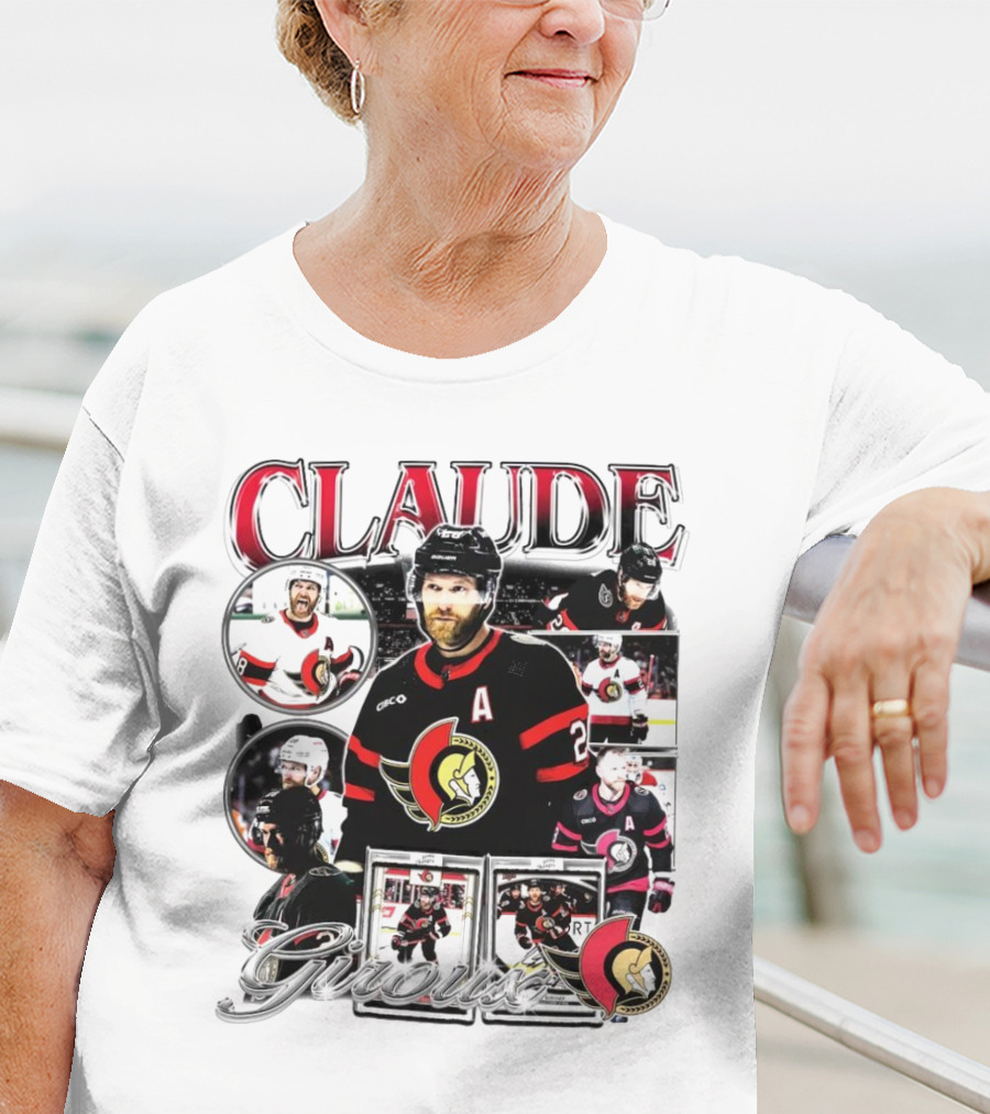 Claude Giroux Ottawa Senators Hockey Player Highlight Montage T-Shirt