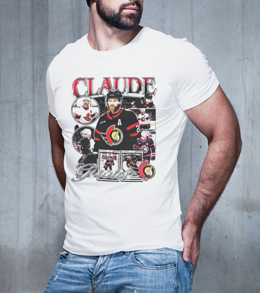 Claude Giroux Ottawa Senators Hockey Player Highlight Montage T-Shirt