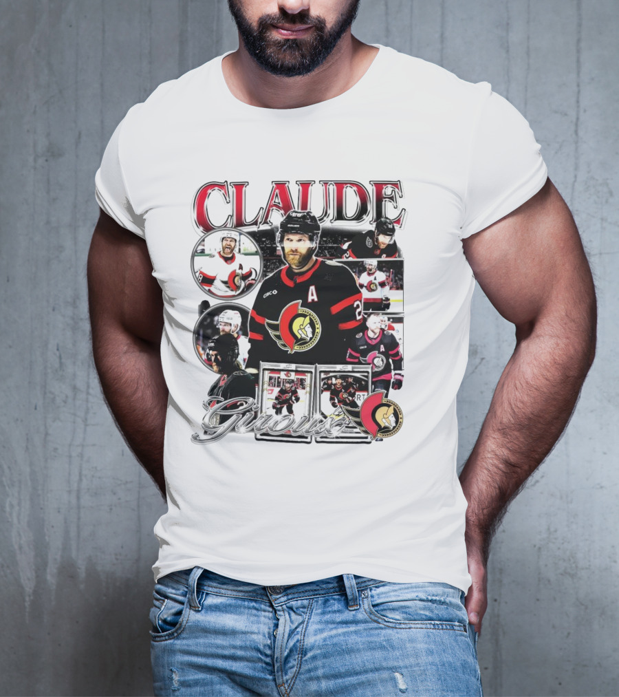 Claude Giroux Ottawa Senators Hockey Player Highlight Montage T-Shirt
