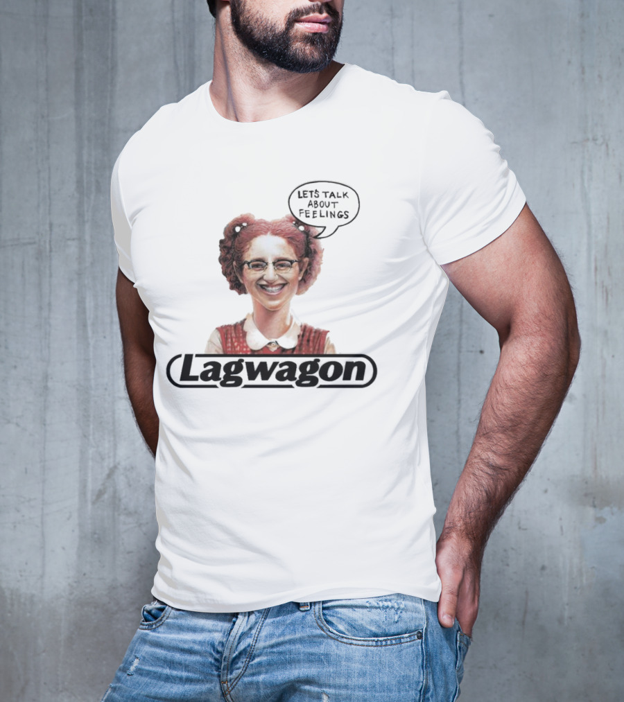 Lagwagon Let's Talk About Feelings Retro Character T-Shirt