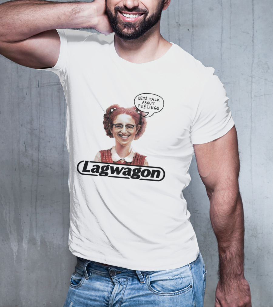 Lagwagon Let's Talk About Feelings Retro Character T-Shirt
