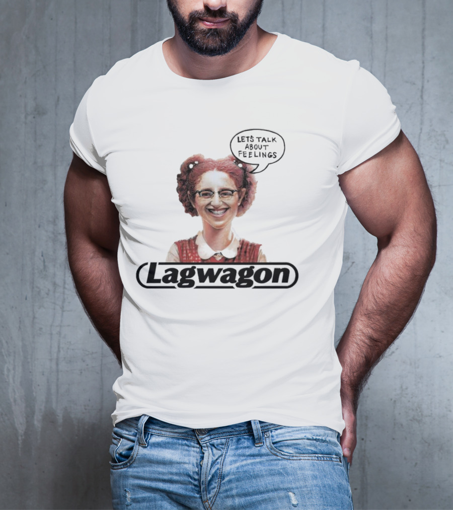 Lagwagon Let's Talk About Feelings Retro Character T-Shirt