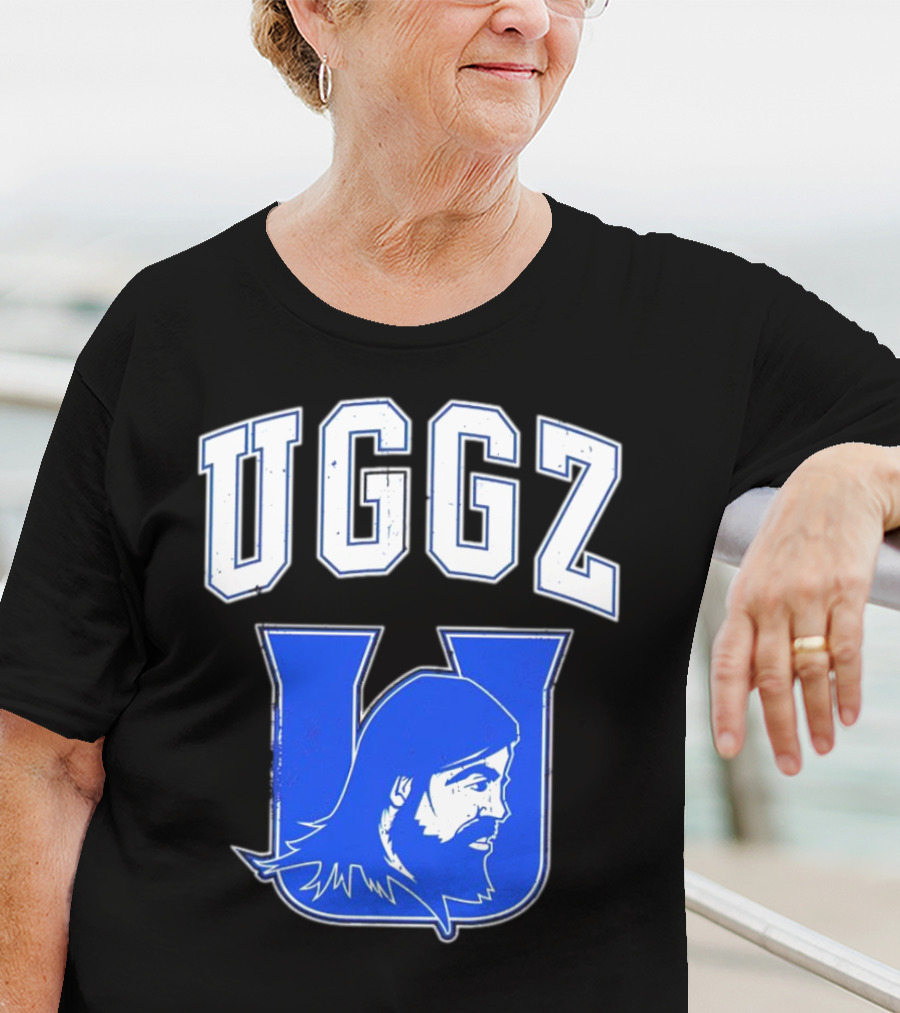 UGGZ U Uglee Edric Everhart Collegiate Blue Varsity T-Shirt