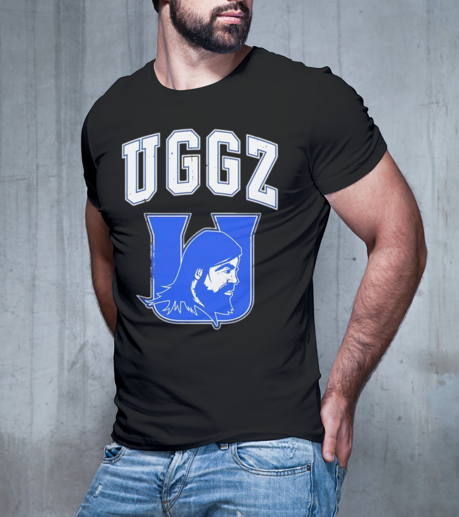 UGGZ U Uglee Edric Everhart Collegiate Blue Varsity T-Shirt