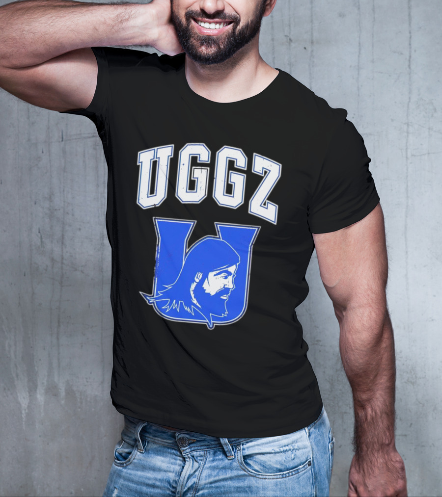 UGGZ U Uglee Edric Everhart Collegiate Blue Varsity T-Shirt