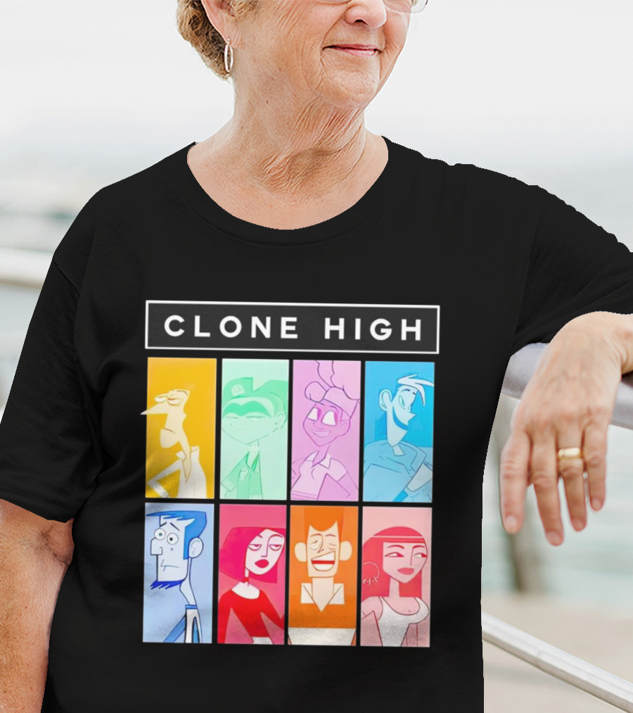 Clone High Characters Color Block Tara Billinger T-Shirt
