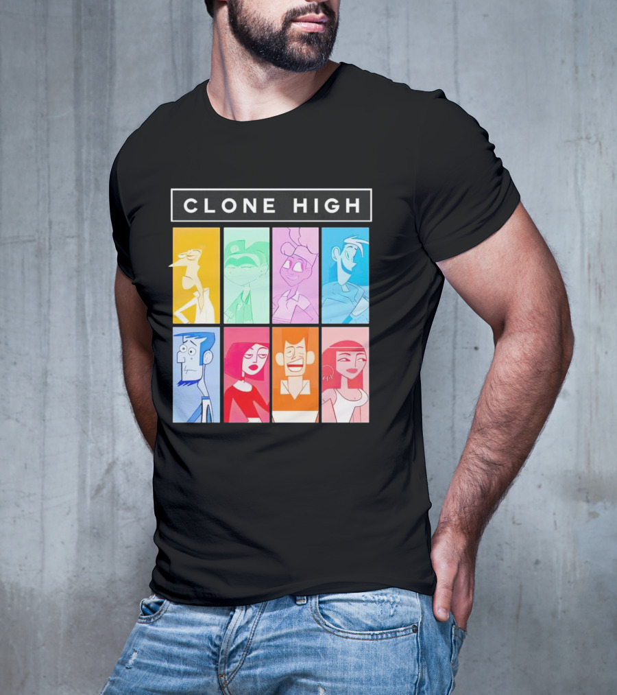 Clone High Characters Color Block Tara Billinger T-Shirt