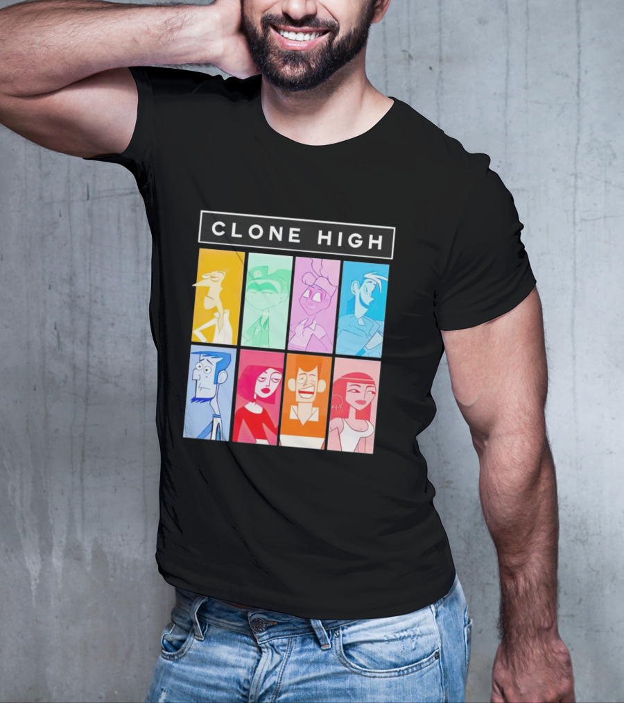 Clone High Characters Color Block Tara Billinger T-Shirt