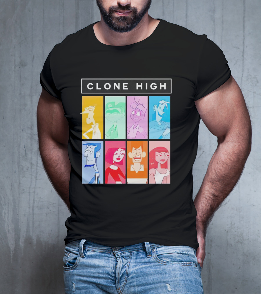Clone High Characters Color Block Tara Billinger T-Shirt