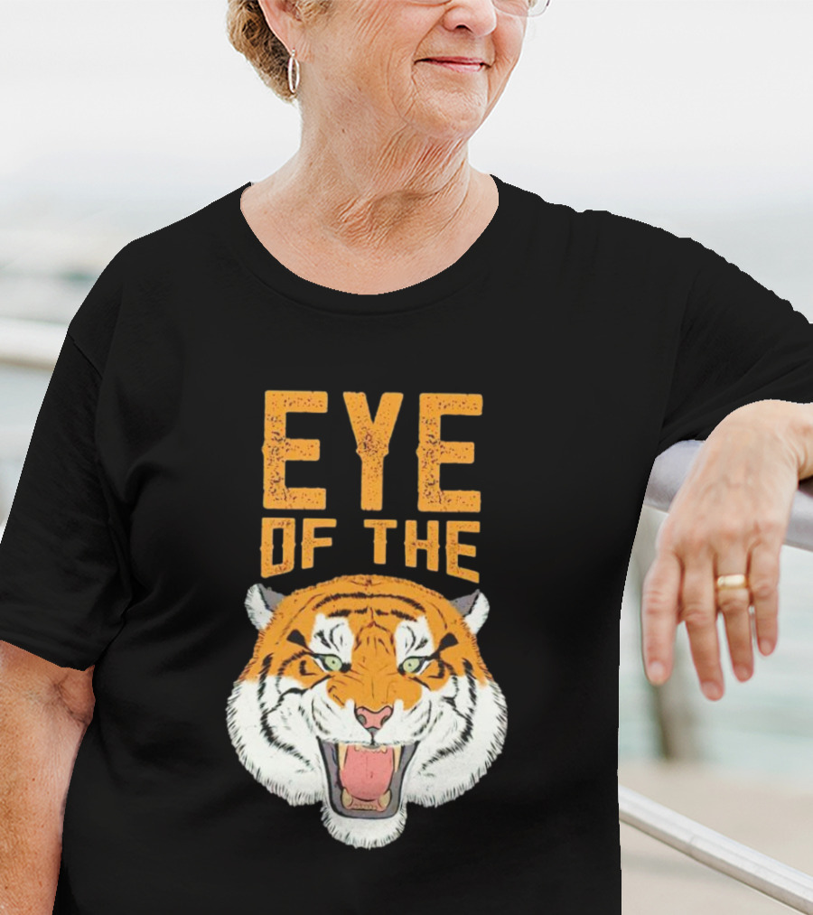 Eye Of The Tiger Fierce Roaring Tiger Face T-Shirt
