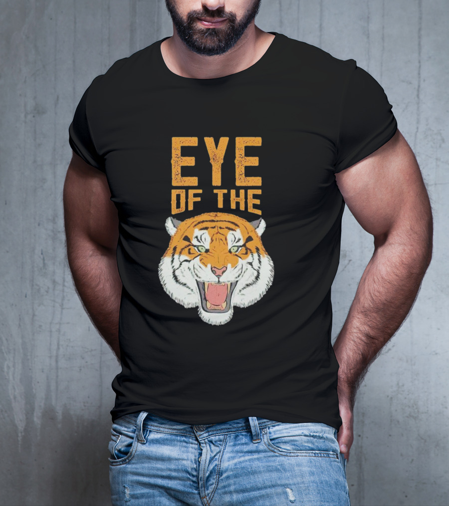 Eye Of The Tiger Fierce Roaring Tiger Face T-Shirt