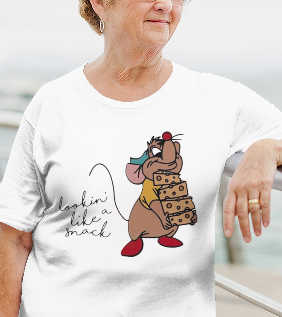 Lookin Like A Snack Jaq And Gus With Cheesy Delight T-Shirt
