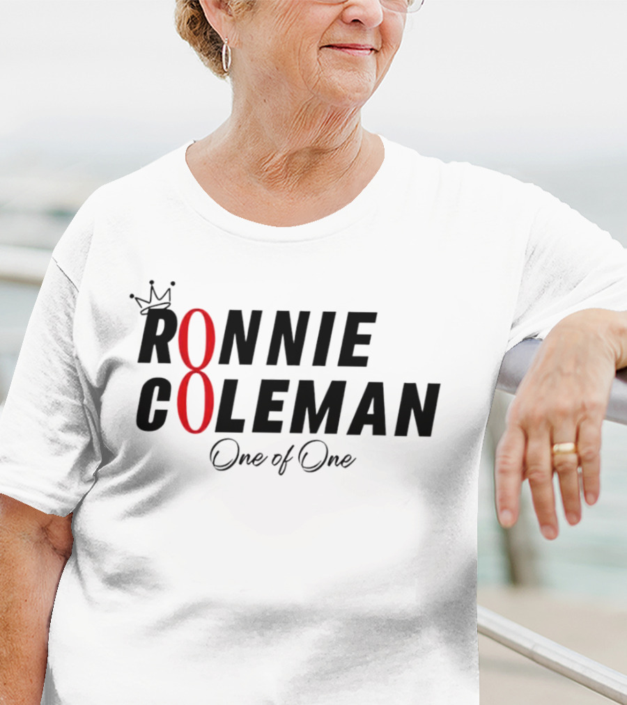 Ronnie Coleman One Of One Crown Icon 8 T-Shirt