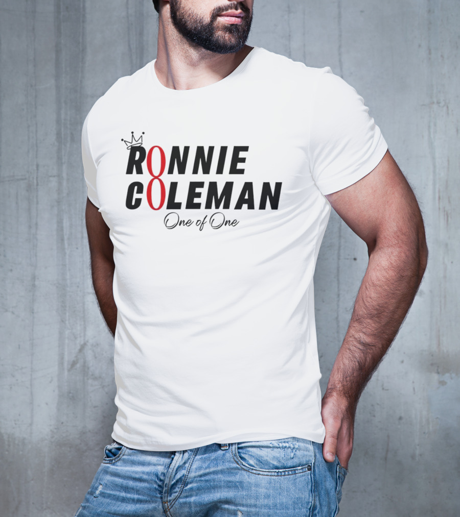 Ronnie Coleman One Of One Crown Icon 8 T-Shirt