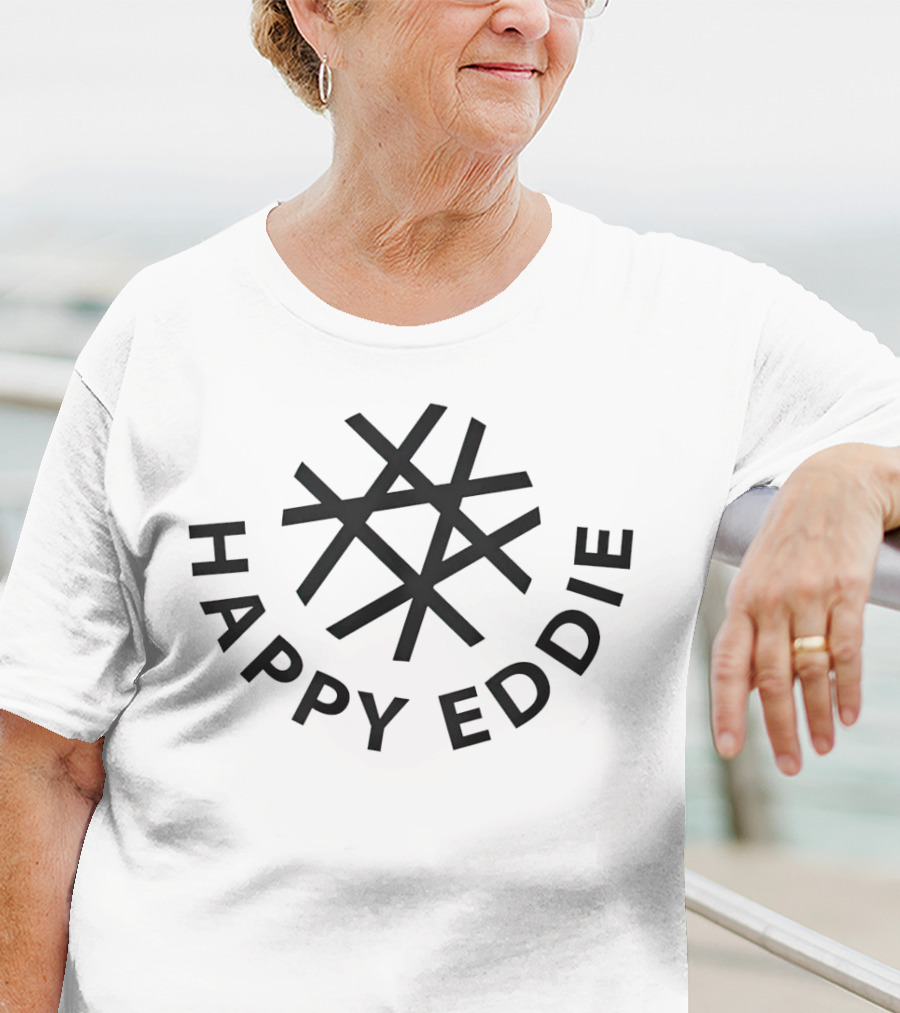 Happy Eddie Snowflake T-Shirt