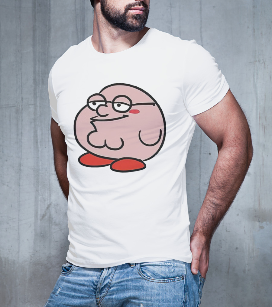 Peter Griffin Kirby Crossover Mashup T-Shirt