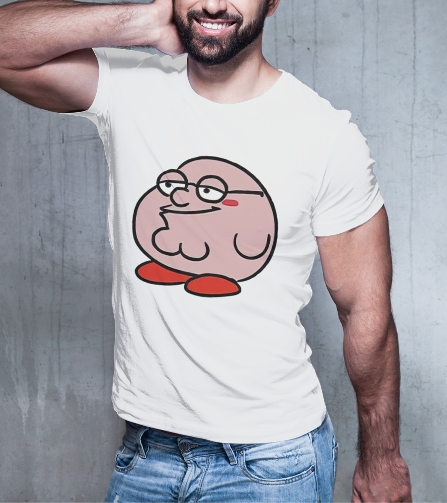 Peter Griffin Kirby Crossover Mashup T-Shirt