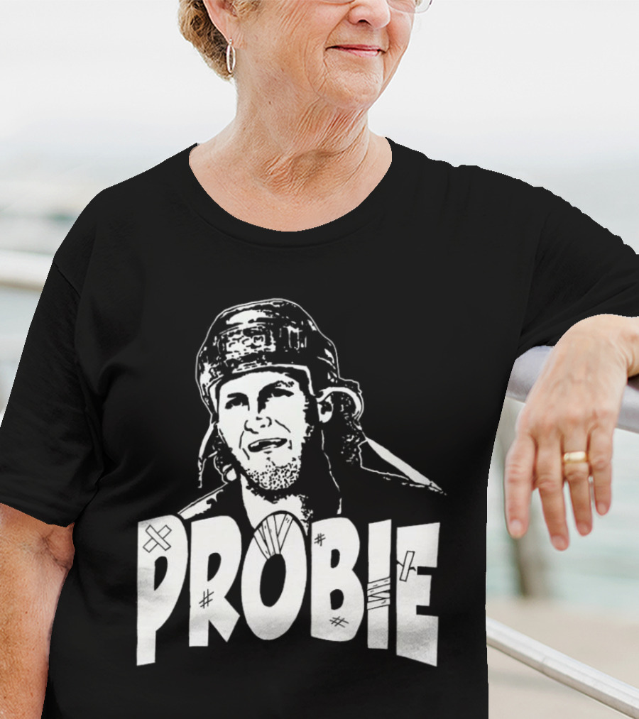 Bob Probert Probie Hockey T-Shirt