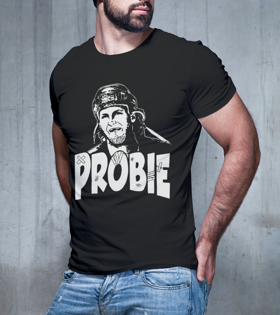 Bob Probert Probie Hockey T-Shirt