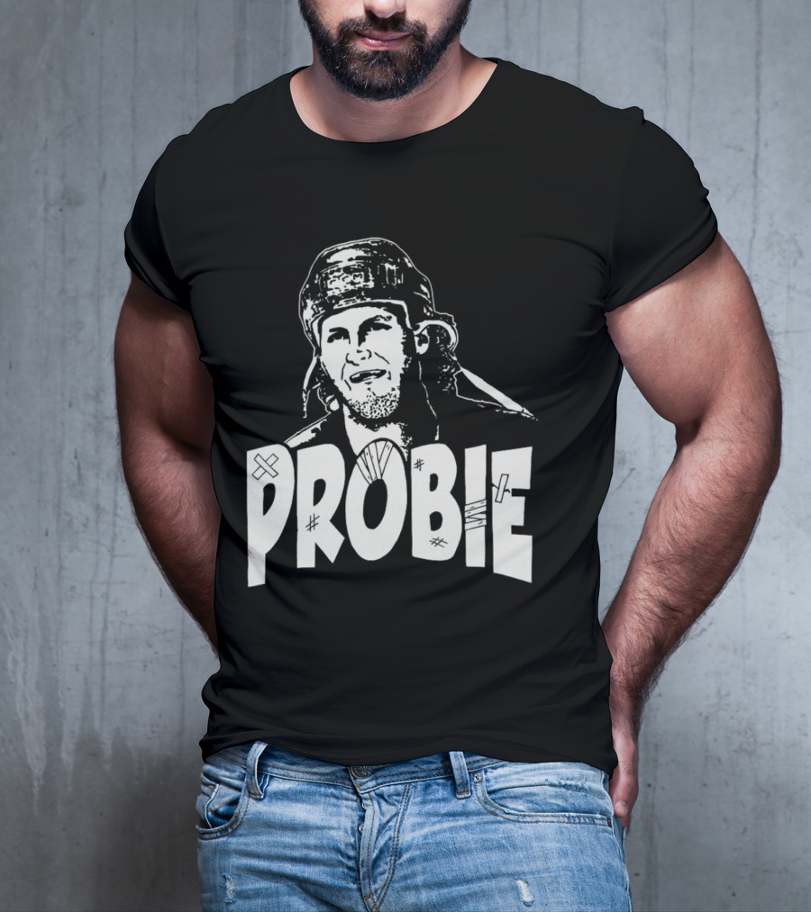 Bob Probert Probie Hockey T-Shirt