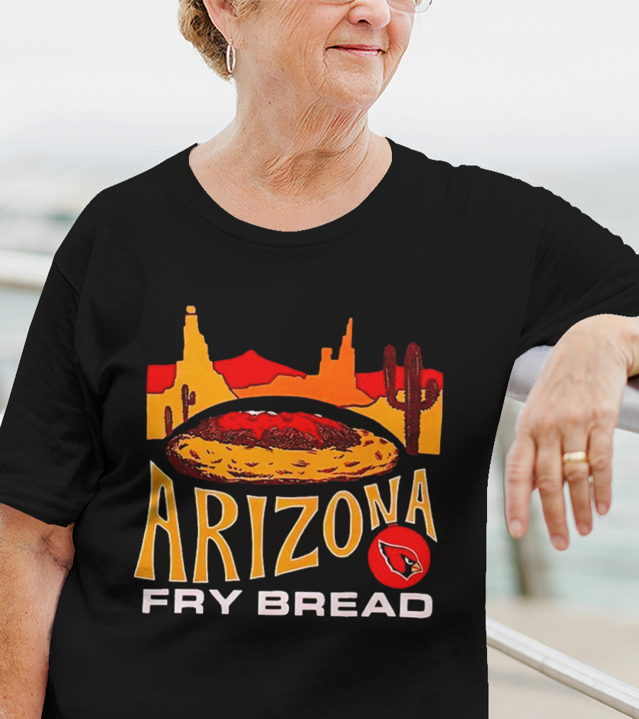 Arizona Fry Bread Arizona Cardinals NFL Desert Scene T-Shirt