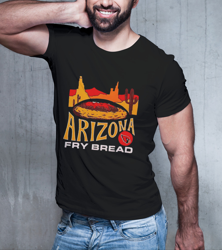 Arizona Fry Bread Arizona Cardinals NFL Desert Scene T-Shirt
