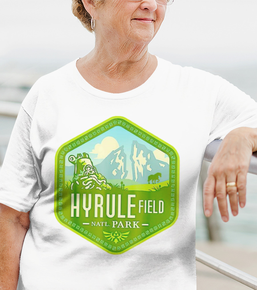 Hiking Wanderlust Hyrule Field National Park T-Shirt