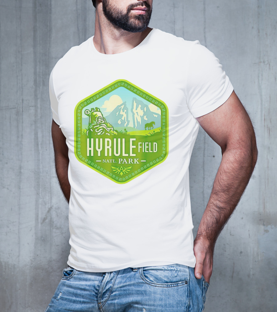 Hiking Wanderlust Hyrule Field National Park T-Shirt