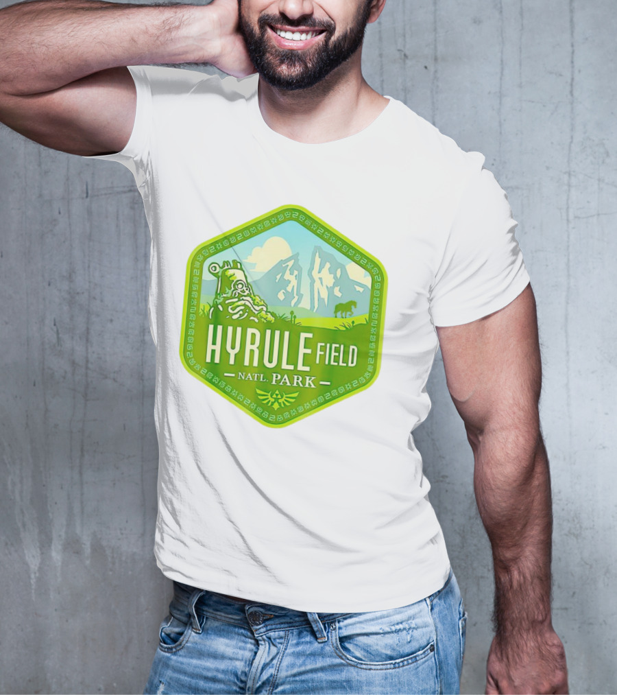 Hiking Wanderlust Hyrule Field National Park T-Shirt