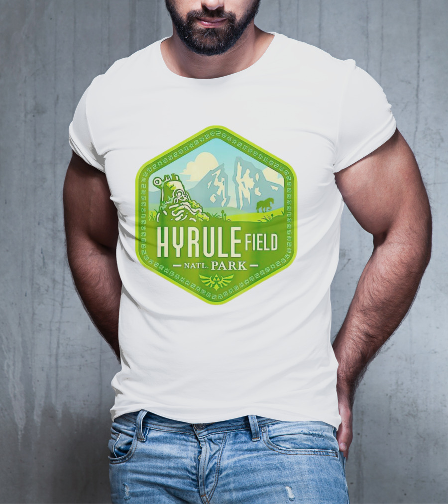Hiking Wanderlust Hyrule Field National Park T-Shirt