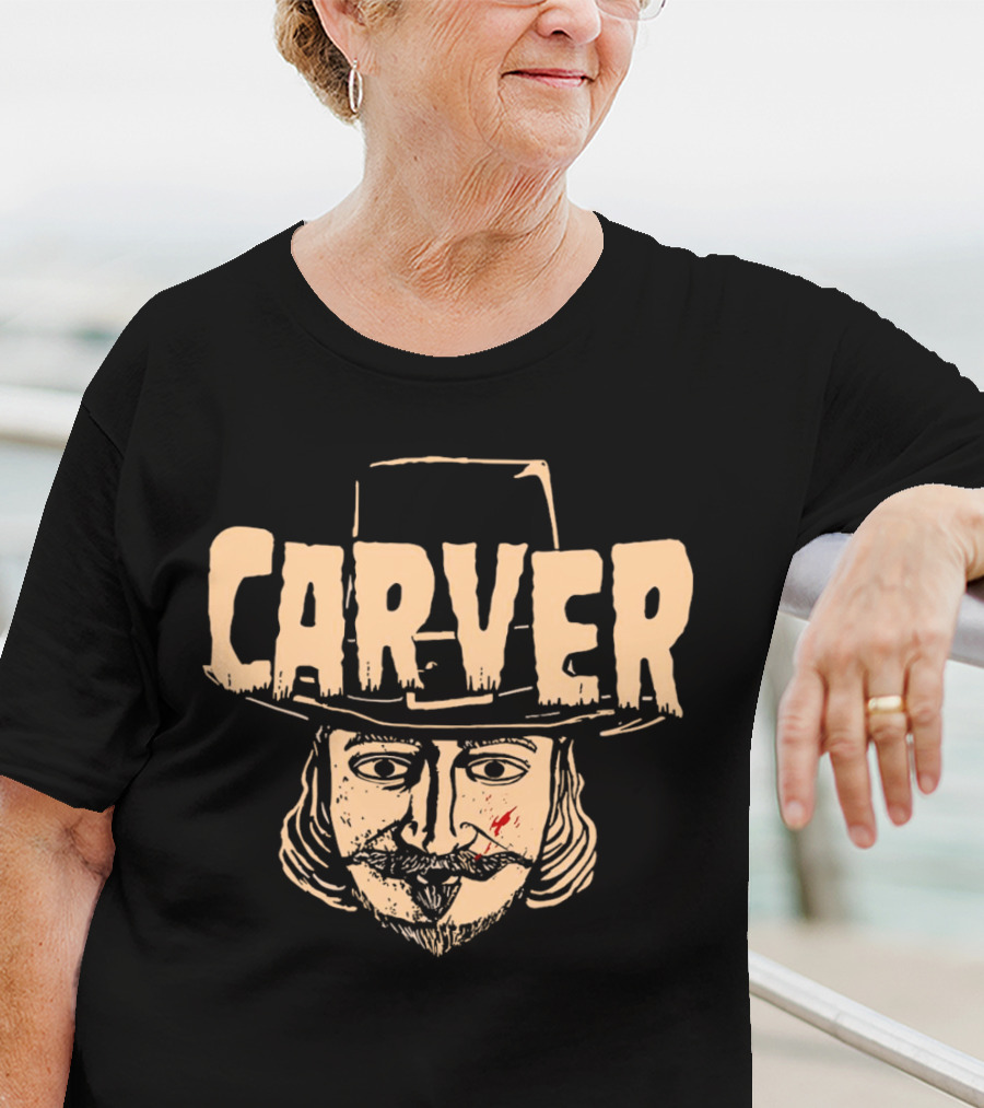 Carver John Carver Happy Thanksgiving T-Shirt