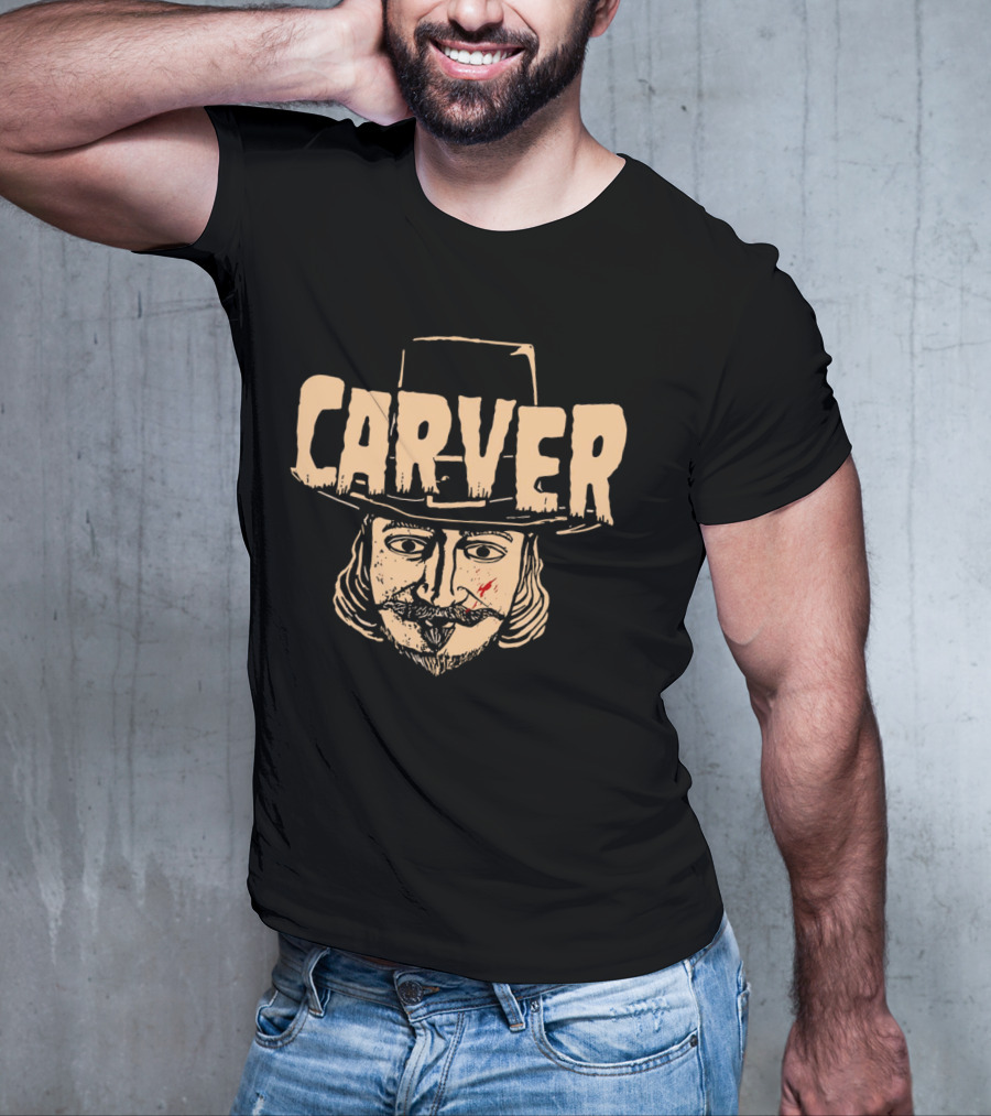 Carver John Carver Happy Thanksgiving T-Shirt