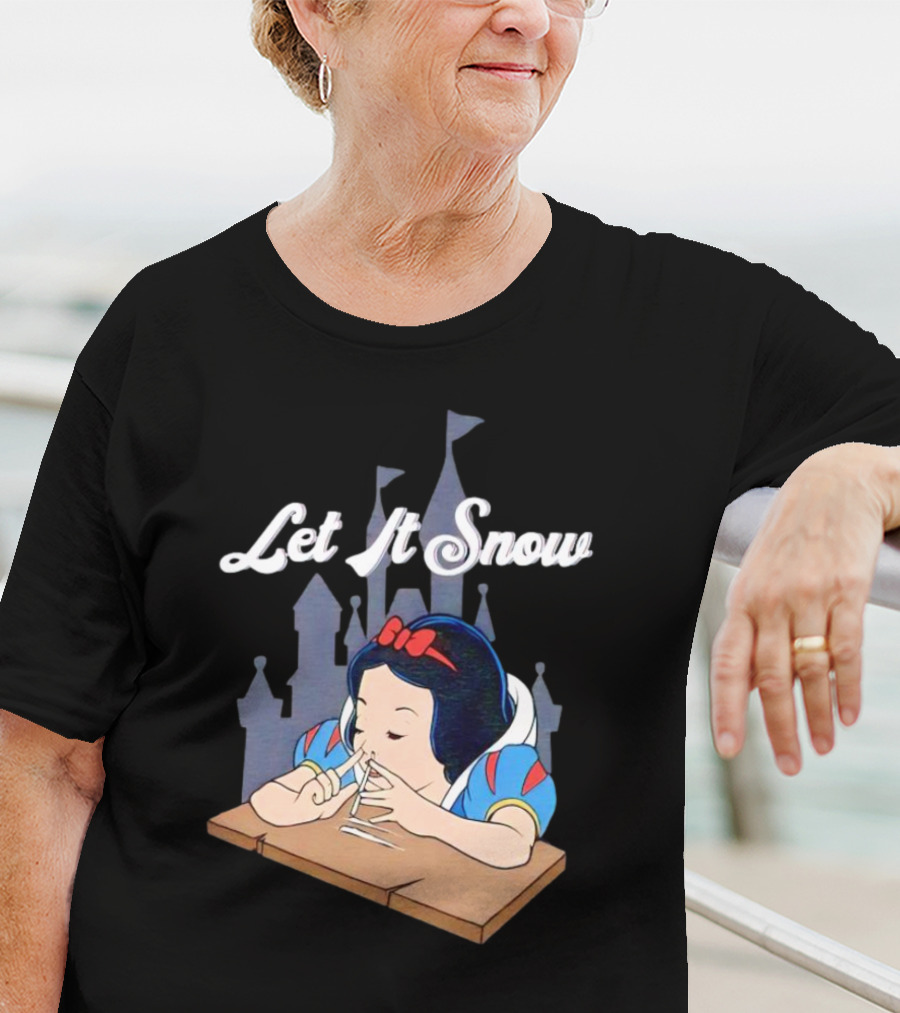 Let It Snow Snow White T-Shirt