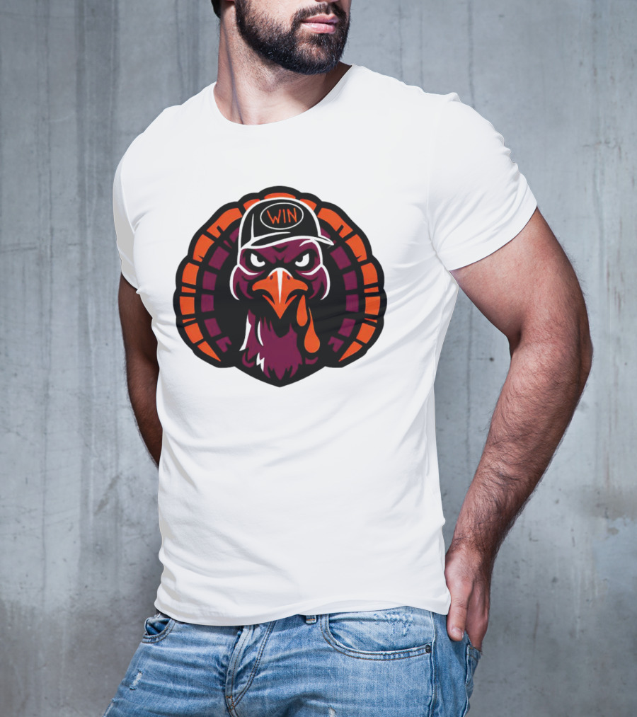Virginia Tech Hokies Turkey WIN Hat T-Shirt