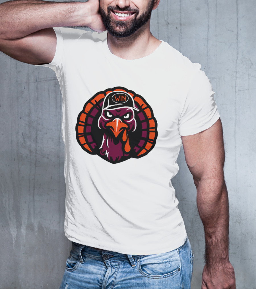 Virginia Tech Hokies Turkey WIN Hat T-Shirt