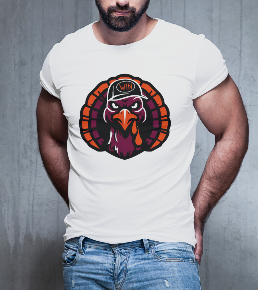 Virginia Tech Hokies Turkey WIN Hat T-Shirt
