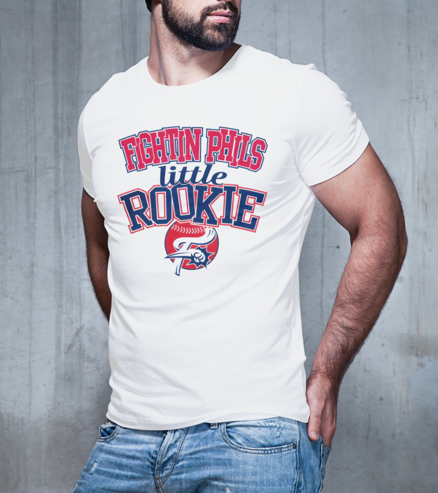 Fightin Phils Little Rookie Baseball Toddler T-Shirt