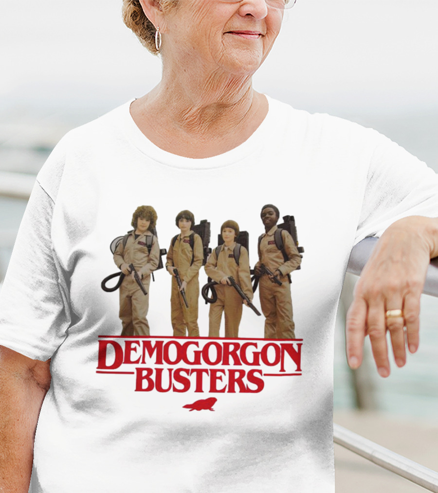 Cleveland Browns Stranger Things Demogorgon Busters Ghostbusters T-Shirt