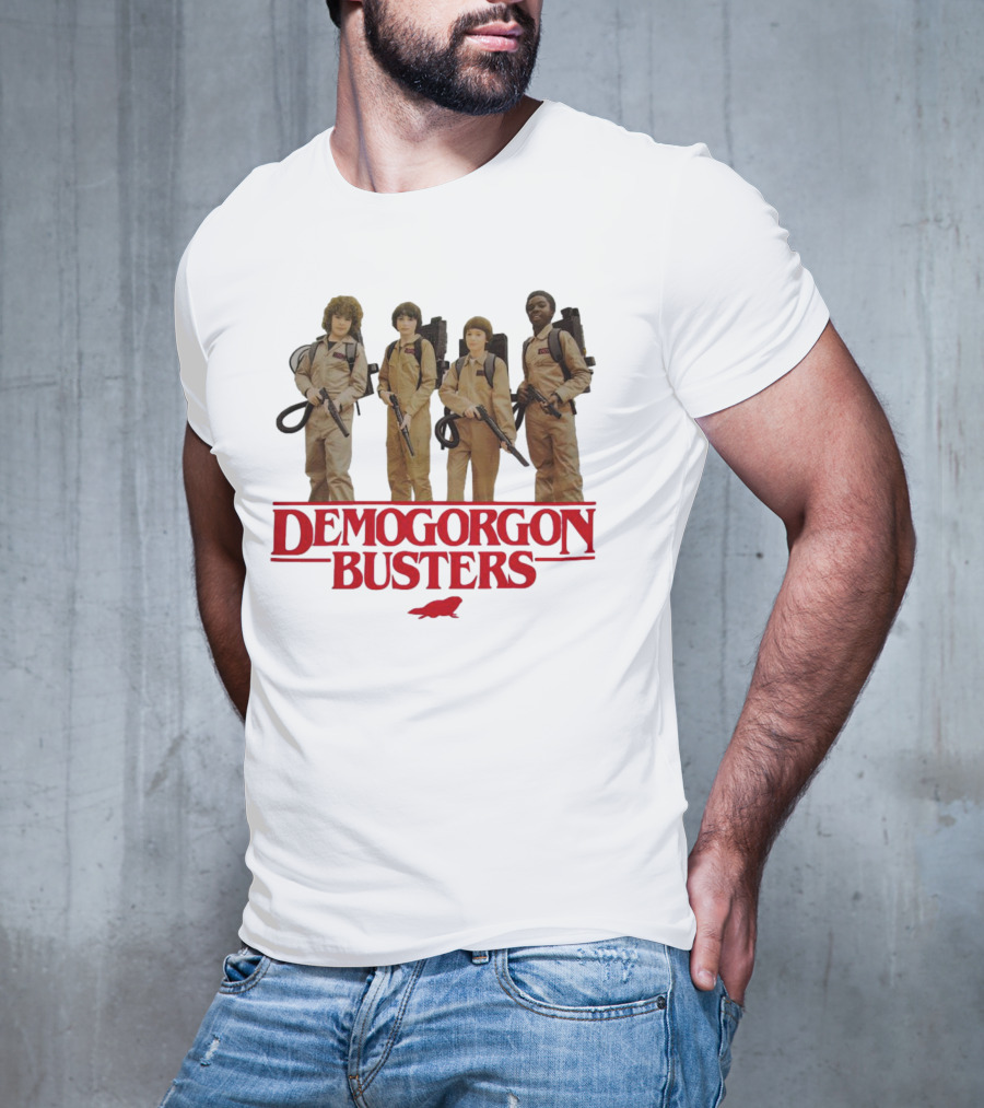 Cleveland Browns Stranger Things Demogorgon Busters Ghostbusters T-Shirt