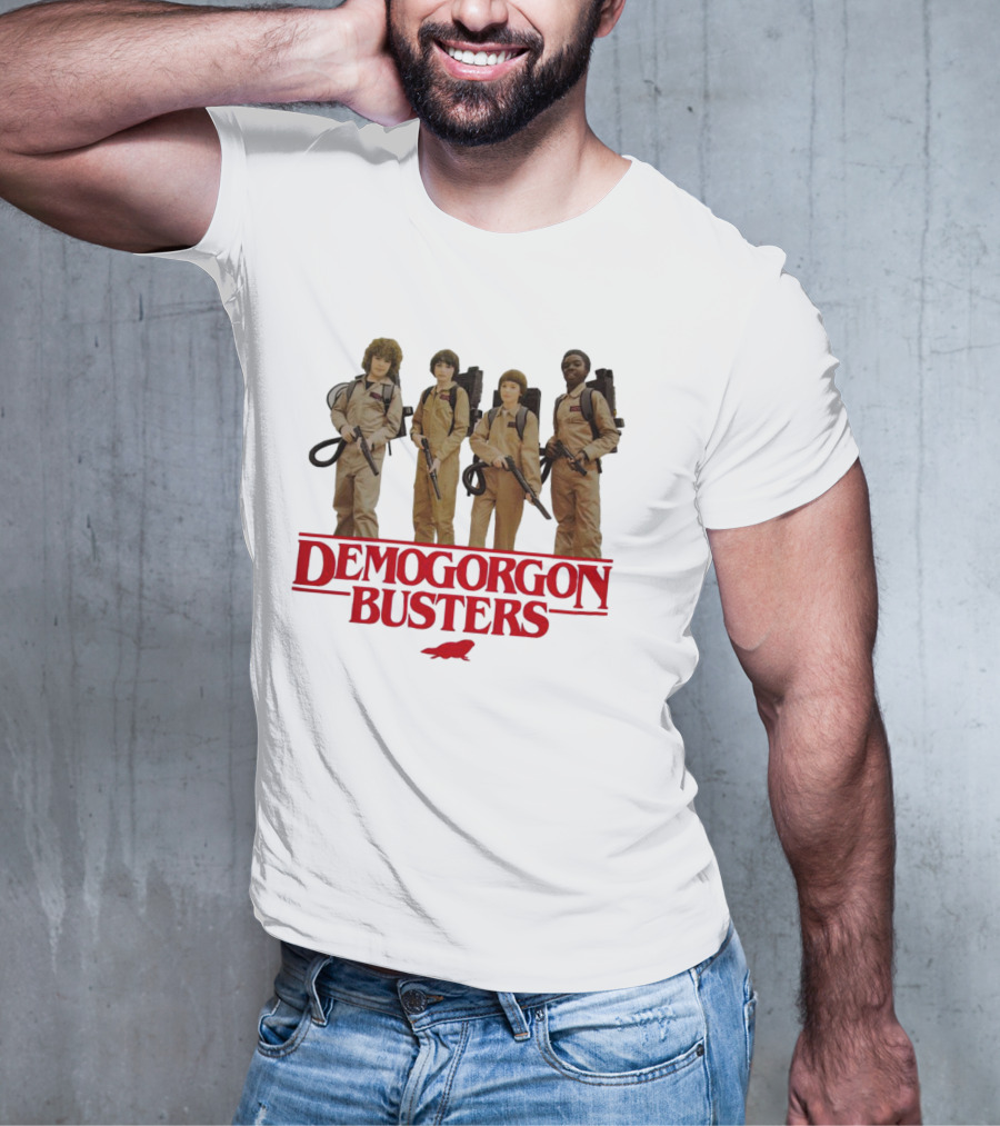 Cleveland Browns Stranger Things Demogorgon Busters Ghostbusters T-Shirt