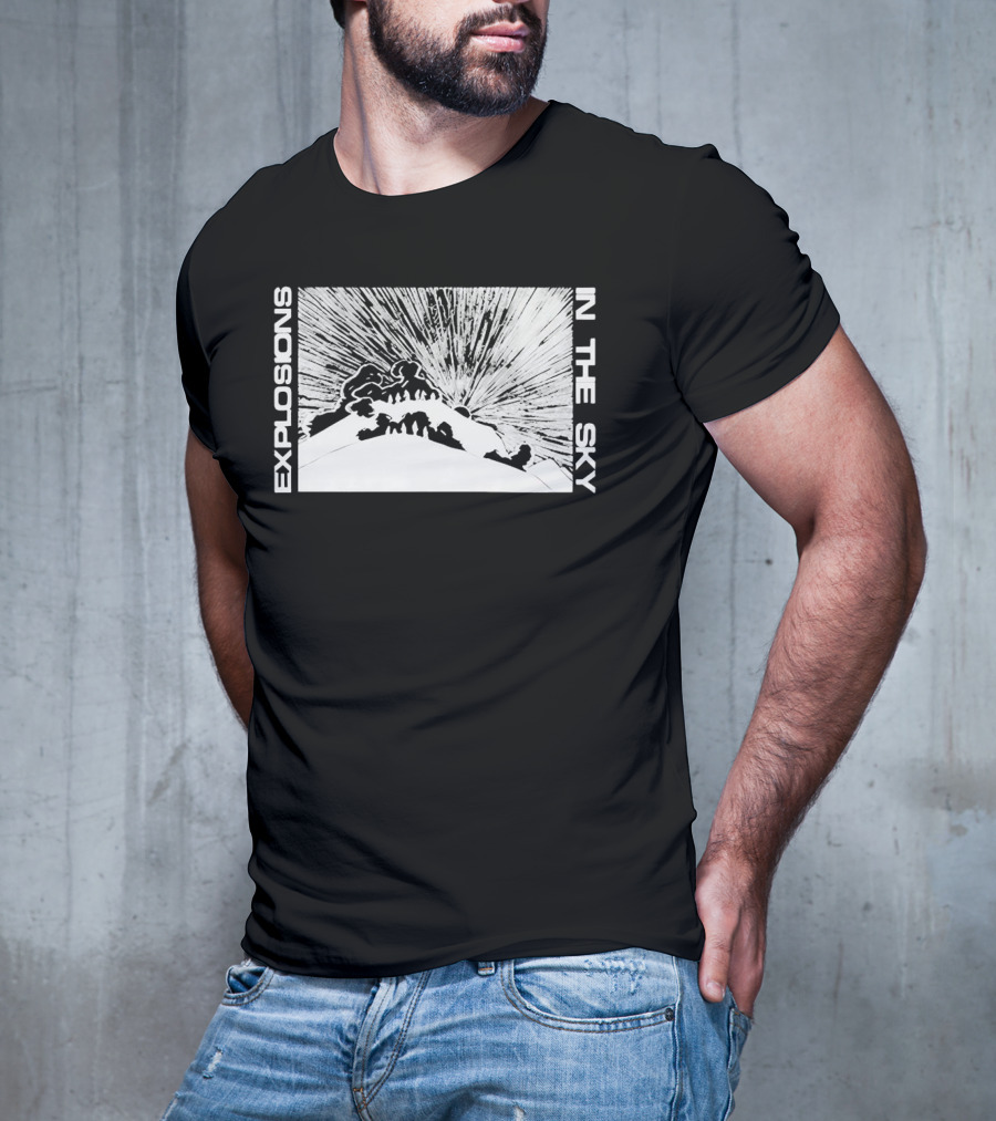 Explosions In The Sky Sunrise Mountain Burst T-Shirt